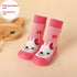 Newborn Baby Boys/Girls Socks With Anti-Slip Soft Rubber Soled Outdoor Foot Socks Animal Carton Floor Booties Socks For Kids