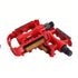Reflective Setting On Both Sides All-aluminum Large Pedal Bicycle Universal Non-slip Pedal Riding Equipment Bike Pedals Mountain Road Bicycle Flat Pedal-Universal Lightweight Aluminum Alloy Platform Pedal For Travel Cycle-Cross The Road