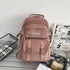 Campus Large Capacity Fashion Men's Backpack Ins New Trendy Small Canvas Mini Backpack For Women And Girls Anti-theft Shoulder Bag And School Bag For Teenager Girls