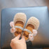 Princess Baby Girls Winter Warm Kids Shoes Hook Loop Soft Non Slip Toddler Children Ballet Shoes