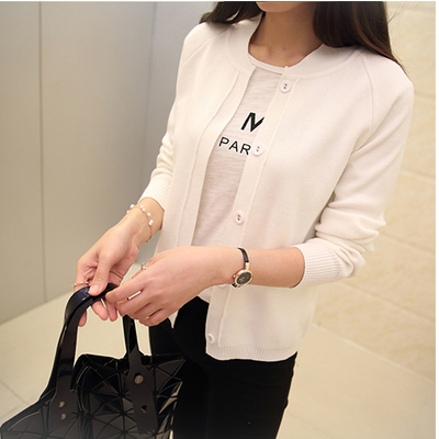 Vintage Style Short Design Thin Cardigan Women's Cutout Sunscreen Air Conditioning Shirt Sweater Knitted Outerwear Small Cape