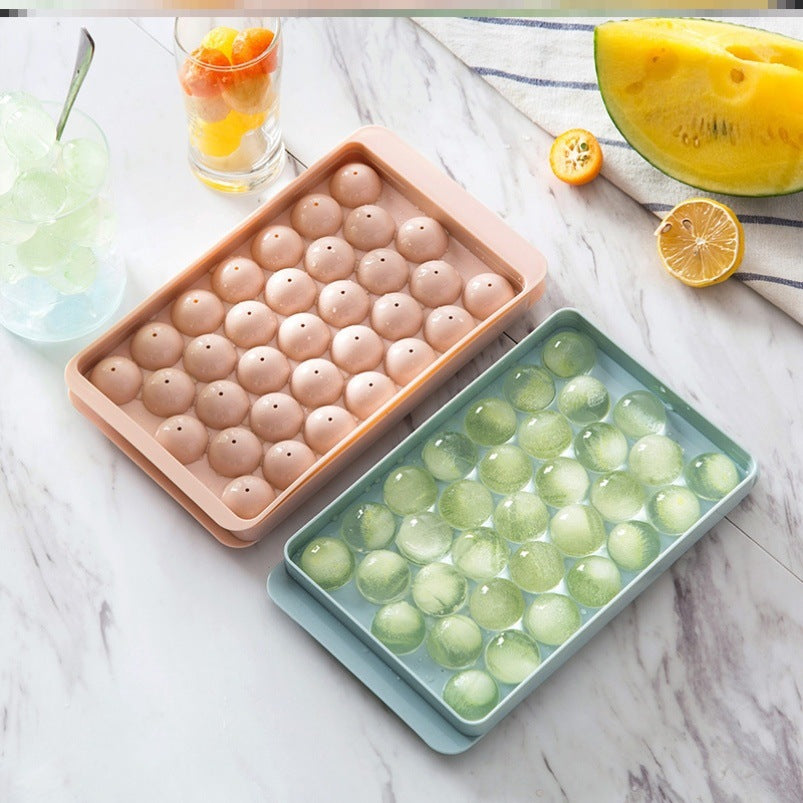 Amazing Ice Tray 3D Round Ice Molds Home Bar Party Use Round Ball Ice Cube Makers Kitchen DIY Ice Cream Moulds Plastic Molds Ice Tray 14 Grid 3D Round Ice Molds Home Bar Party Use Round Ball Ice Cube Makers Kitchen Ice Cream Moulds