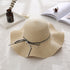 Summer Cap Black Ribbon Decorate Wavy Straw Hat For Girls Hat Kids Sun Cap Baby Beach Hats for Girls