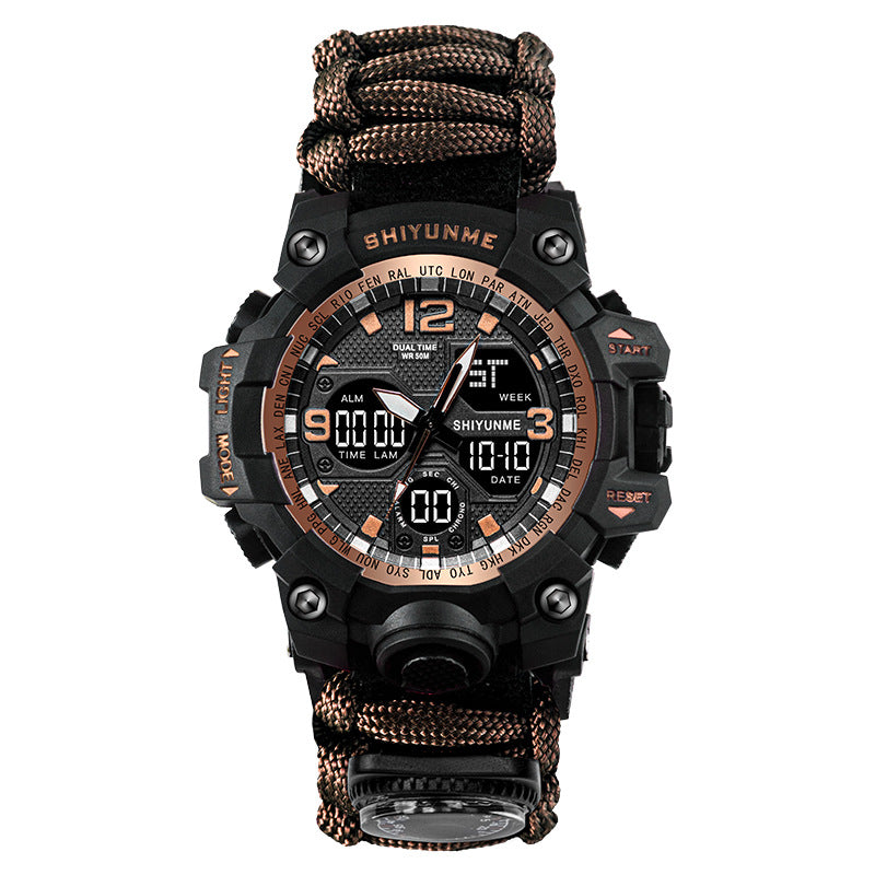 Survival Men Sports Watch With Outdoor Compass In Top Luxury Brand G Style Military Digital Watches Waterproof 50M relogio masculino