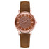 Womens Watches Bracelet Set Starry Sky Ladies Watch Casual Leather Student Quartz Wristwatch Luxury Fashion Minimalist Leather Strap Dress Analogue Quartz Round Elegant Watch