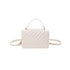 Dazzling Bags For Women Chain Crossbody Bags In Pu Leather Female Fashionable Shoulder Bag Ladies Handbags  Simple Messenger Bag Casual Indentation Western Style Portable Women