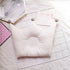 Newborn Baby Shaping Pillow Cute Crown Shape Backrest Cushion Anti-head Correction Bed Neck Support Pillows Baby Pillow Baby Bedding Air Mesh Organic Cotton Soft Baby Pillow Newborn Anti Flat Head Syndrome for Crib Cot Baby Pillow
