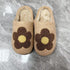 Women Smiley Slippers Fluffy Home Warm Fur Slippers Smiley Face Household Couple Slippers Indoor Warm Home Non-Slip Couple Style Casual Shoes Indoor Outdoor Anti-Skid Plush Fleece Lined House Shoes