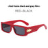 Rectangle Sunglasses for Women Retro Driving Glasses 90’s Vintage Fashion Narrow Square Frame n For Travel Rectangle Flat Top Frame  Small Frame Sun Glasses For Women Men