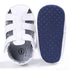Baby Solid Color Soft-soled Hollow Toddler Sandals Summer Newborn 0-18M Infant Baby Girls Boys Shoes Solid Non-slip Shoes