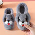 Winter Cute Cartoon Kids Soft Cotton Shoes Baby Shoe Small Dog Winter Cartoon Thick Warm Boy And Girl Slippers Slippers For Children