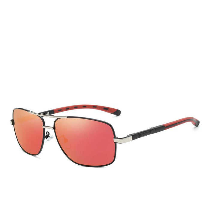 Brand Designer Men's Aluminum Magnesium Sun Glasses Polarized Mirror Lens Male Eyewear Sunglasses For Men