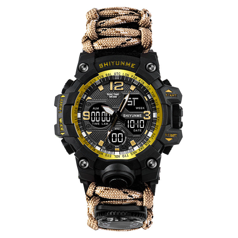 Survival Men Sports Watch With Outdoor Compass In Top Luxury Brand G Style Military Digital Watches Waterproof 50M relogio masculino