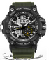 NEW Sport Analog-Digital Watch For Men and Woman  Waterresistant 50M Professional Waterproof Quartz Large Dial Military Wristwatches  With Night Mode