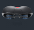 Unisex Soft Rubber Bike Saddle Dual Shock Absorbing Mountain Bicycle Cushion Pad Breathable Comfortable Bike Seat Cushion Bicycle Seat For Men Women With Dual Shock Absorbing Ball Memory Foam Waterproof Wide Bicycle Saddle Fit