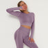 NEW Long Sleeves Push Up Sports Tops Fitness For Women And Girls Sport Female Sport Gym Top Padded Gym Brassiere Sports