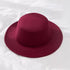 Winter Autumn Woolen Women Men Fedora Hats Fashionable Women Classic Wide Brim Fedora Hat Adjustable Big Fedoras Hat Luxury Brim Fedora Hat Summer Men Classic Hat