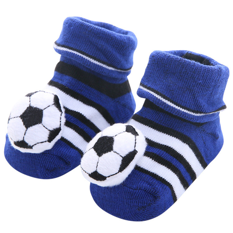 Colorful Newborn Cotton Cartoon Cute Anti Slip Sock Toddler Baby Comfortable Socks Shoes Elastic Soft Socks