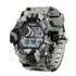 Shock Military Army Mens Watch In Camouflage  Style With LED Digital Back Light With Luminous  Effect