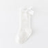 New Kids Stretchable Socks Toddlers Girls Big Bow Knee High Long Soft Cotton Lace Baby Comfortable Colorful  Socks
