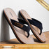 Comfortable Casual Summer Flip- Flops Men Beach Slippers Sandals Simple Luxury Design Indoor Non-Slip Black Flip Flops