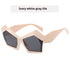 Oversized Square Cateye Polarized Sunglasses Big Trendy Style Fashionable Personality Big Frame Sunglasses New Fashionable & Popular Street Style Sunglasses For Women