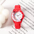 Simple Casual Kids Watches 5bar Waterproof Quartz Wristwatches Kids Clock Analog Watch Waterproof Time Teaching Boys Girls Watch Soft Band Learning Time Wrist Watch