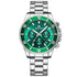 TREND New Men's Elegant Watch Waterproof And Scratch Resistant Stylish Stainless Steel Durable Wrist Watch