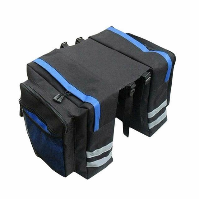 NEW Bike Trunk Bag Luggage Pannier Back Seat MTB Bicycle Carrier Bag Rear Rack Double Side Cycling Bycicle Bag Durable Travel