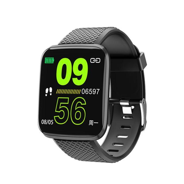 Sport Smart Watch For Men and  Women Blood Pressure Waterproof Ip67 Smartwatch Heart Rate Monitor Fitness Tracker Watch For Android IOS