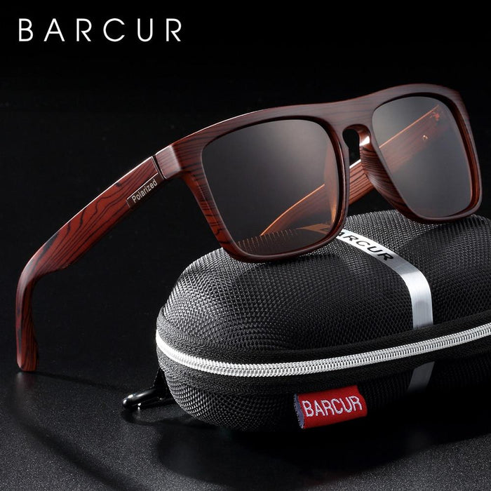 Luxury Polarized Imitation Wood Sunglasses for Men and Women  Retro Sunglasses Fashion Retro Style  Oculos de sol