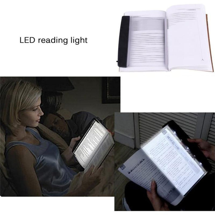 Modern Flat Plate LED Book Light Reading Night Light Portable Travel Led Desk Lamp Eye Protect for Reading books