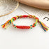 Handmade colorful Bohemian Thread Bracelet Retro Handmade Boho Multicolor String Cord Woven Braided Hippie Friendship Bracelets For Women and Men