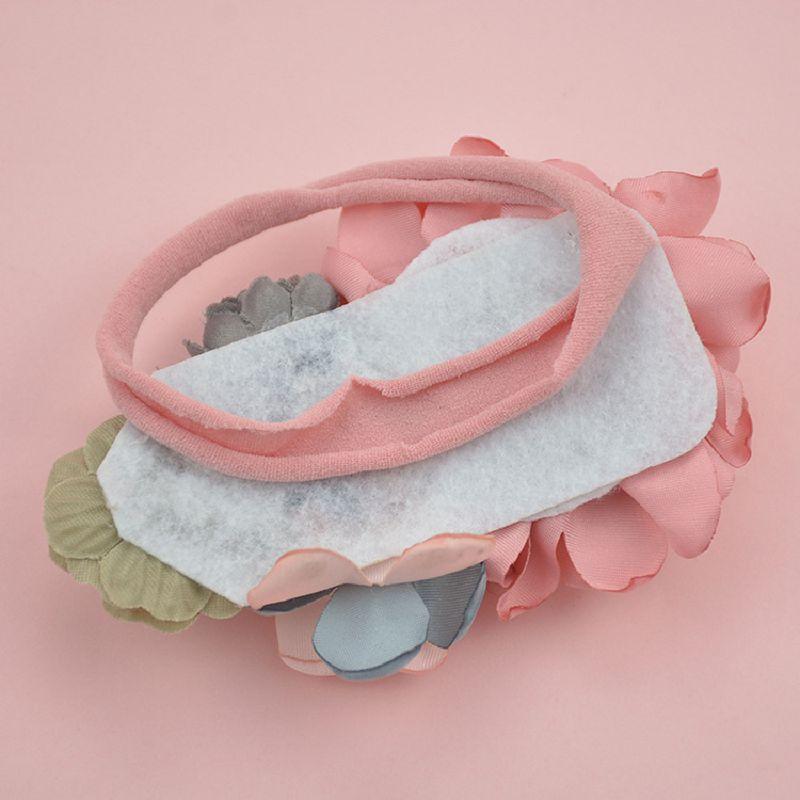 Luxury Modern Handmade Headwear Cute Baby Girls Headbands Accessories Flower Band for Newborns Toddler Infants Fashion Bow for Girls