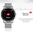 Modern Luxury New Smart Watch For Men and Women LED Color Screen And With Heart Rate Blood Pressure Tracker With  Multi-Function Mode Sport Smartwatch fitness Tracker