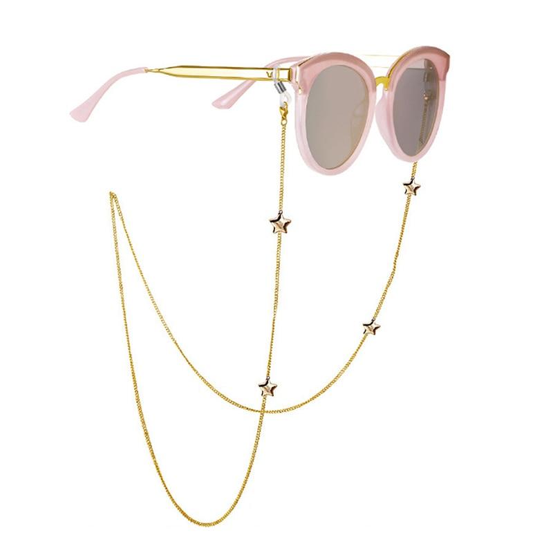 Womens Sunglasses Eyeglass Chains In Moon Stars Glasses Chain Style  Eyewears Cord Holder Neck Strap Rope