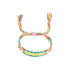 Handmade colorful Bohemian Thread Bracelet Retro Handmade Boho Multicolor String Cord Woven Braided Hippie Friendship Bracelets For Women and Men