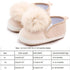 Baby Girl Shoes Newborn Baby Shoe Soft Sole Prewalker Anti-slip Sneakers Soft And Comfortable Quality Material Perfect Gift
