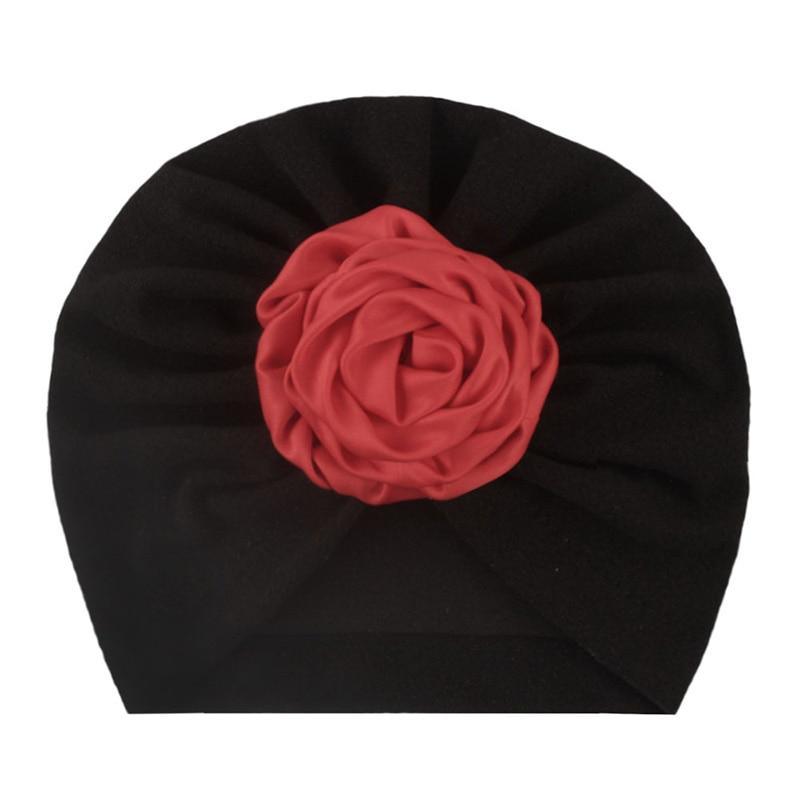 Luxury Learl Turban  for Baby Girls Bohemia Hat with Pearls Photography Props Newborn Turban Hats Kids Beanie Baby Cap