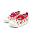Baby Girl Shoes Kids Canvas Shoes Children's Casual Sneakers Candy Color Flowers For Girls Floral Prints