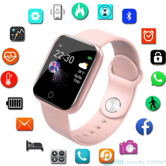 STEVVEX  LATEST Smart Watch Women Men Smartwatch For Android IOS Electronics Smart Clock Fitness Tracker Silicone Strap Smart-watch Hours