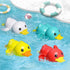 Bathroom Bath Shower Baby Clockwork Swimming Play Water Cute Little Yellow Duck Bathing Bathtub Toys For Kids