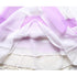 Luxury Summer Fashion Purple Stripe Round Neck Sleeveless Chiffon Dresses for baby Girls With Big Bow