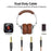 Studio ProffesionalDJ  Headphones Dynamic Stereo DJ Headphone With Microphone HIFI Wired Headset Monitoring For Music Phone
