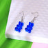 Modern Trend Drop Earrings Elegant Creative Cute Mini Gummy Bear Earrings For Women In Cartoon Design