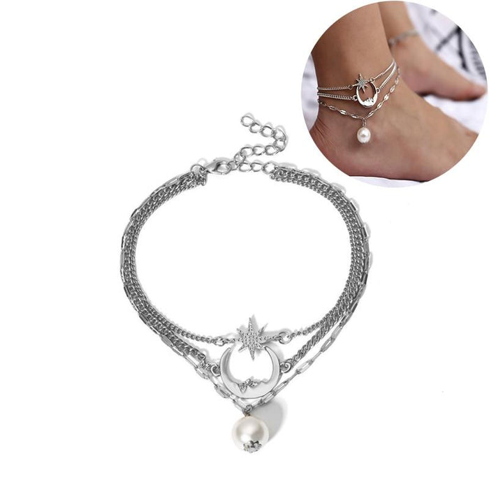 Luxury Chain Brecelet for Leg In Punk Gold Thick Anklet Style  Link Chain Anklets For Women Chunky Ankle Bracelet Foot Jewelry