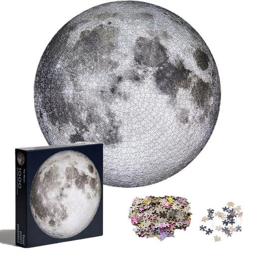 1000pcs Modern Round Puzzles Toys Puzzles Educational Toys Puzzles For Adults Interesting Goods Learning And Education Moon and Planets Puzzles
