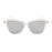 2021 New Cateye Sunglasses for Women In Vintage Metal Glasses Style For Women And Lady With  Mirror Retro  Glasses And UV400 Protection