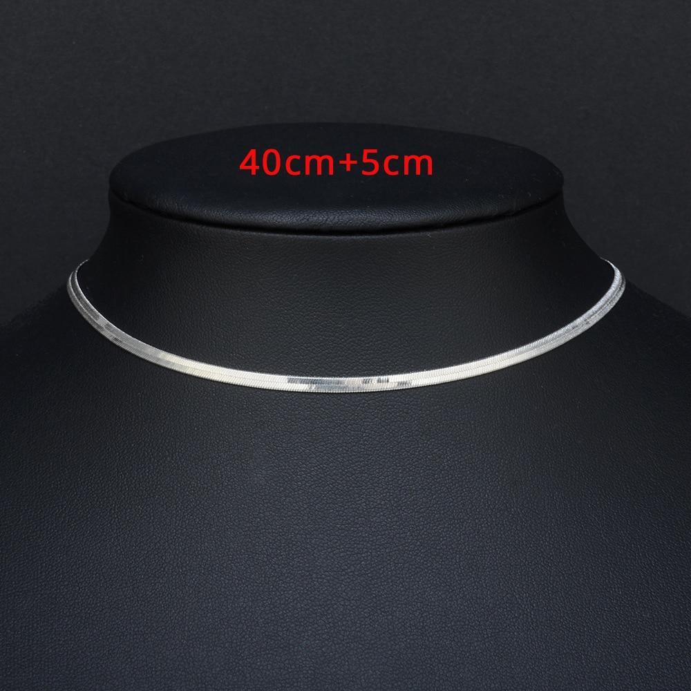 Elegant High Quality Clavicle Blade Modern Statement Luxury For Women Gold Silver Color Stainless Steel Snake Choker Necklace Chain