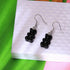 Modern Trend Drop Earrings Elegant Creative Cute Mini Gummy Bear Earrings For Women In Cartoon Design